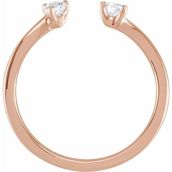 Lab-Grown Diamond Two-Stone Ring - Image 2