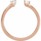 Lab-Grown Diamond Two-Stone Ring - Image 2
