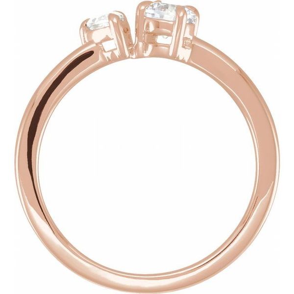 Lab-Grown Diamond Two-Stone Ring - Image 2