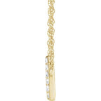 Lowercase Initial Necklace - Image 2