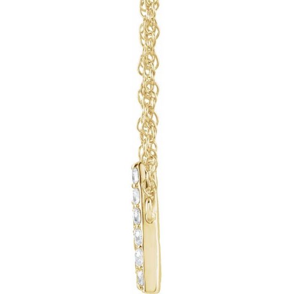 Lowercase Initial Necklace - Image 2