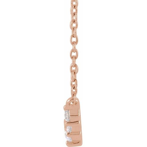 Lab-Grown Diamond Graduated Necklace - Image 2