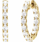Inside-Outside Hoop Earrings - Image 2