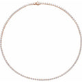 Lab-Grown Diamond Line Necklace