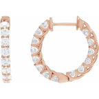 Inside-Outside Hoop Earrings