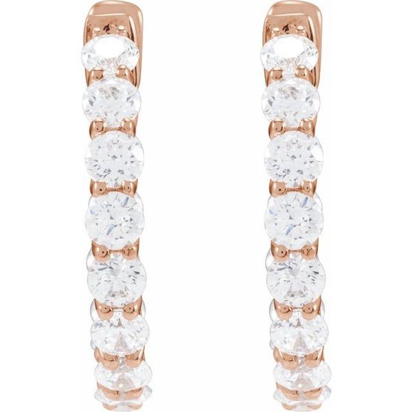 Inside-Outside Hoop Earrings - Image 3