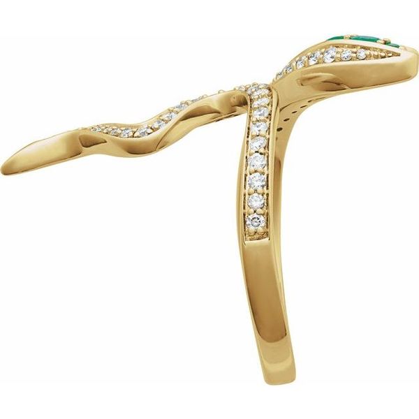 Accented Snake Ring - Image 3