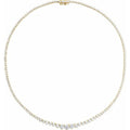 Lab-Grown Diamond Line Necklace