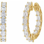 Inside-Outside Hoop Earrings - Image 2
