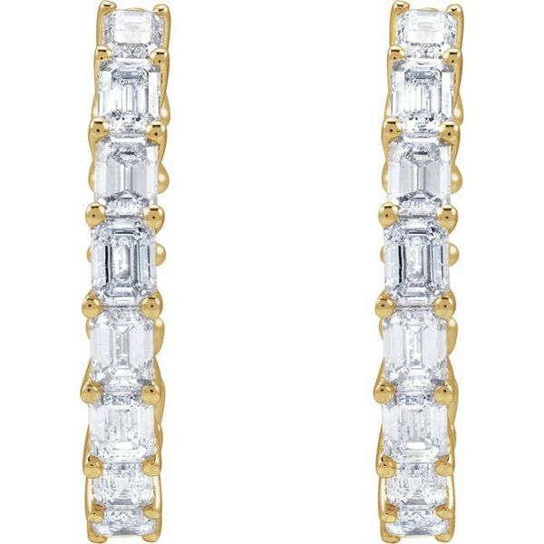 Inside-Outside Hoop Earrings - Image 3