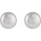 Electroform Domed Earrings - Image 2