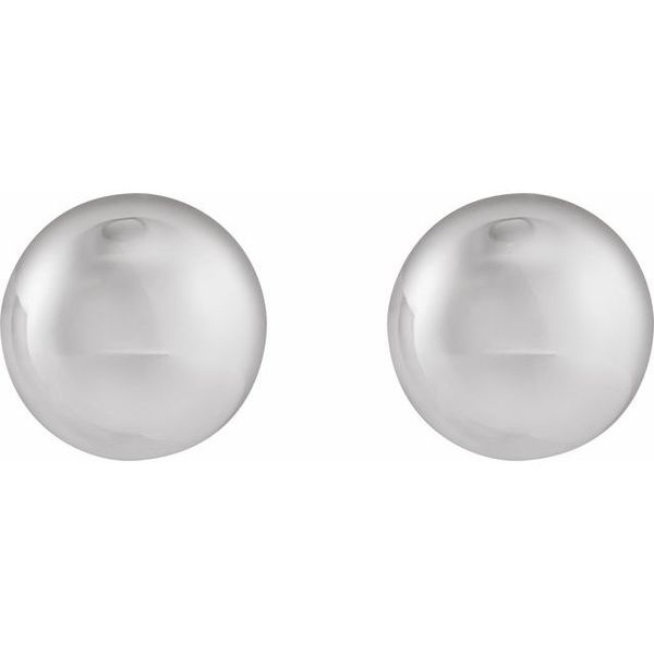 Electroform Domed Earrings - Image 2