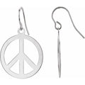 Peace Sign Earrings