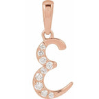 Accented Initial Necklace