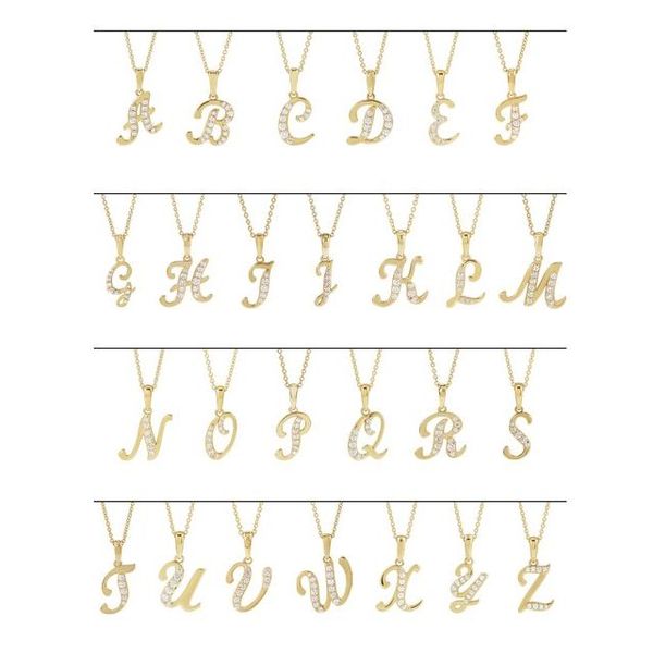 Accented Initial Necklace - Image 2