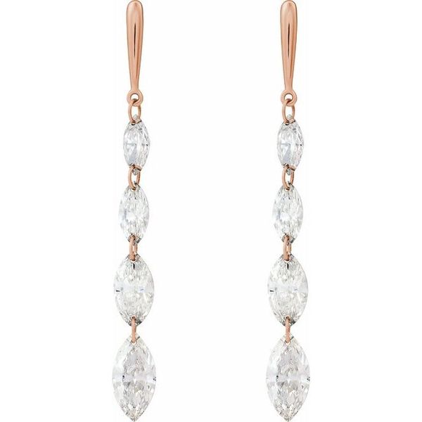 Lab-Grown Diamond Earrings - Image 2