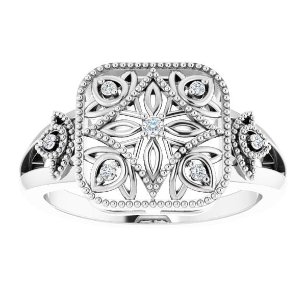 Granulated Filigree Ring - Image 3