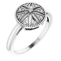 Granulated Filigree Ring