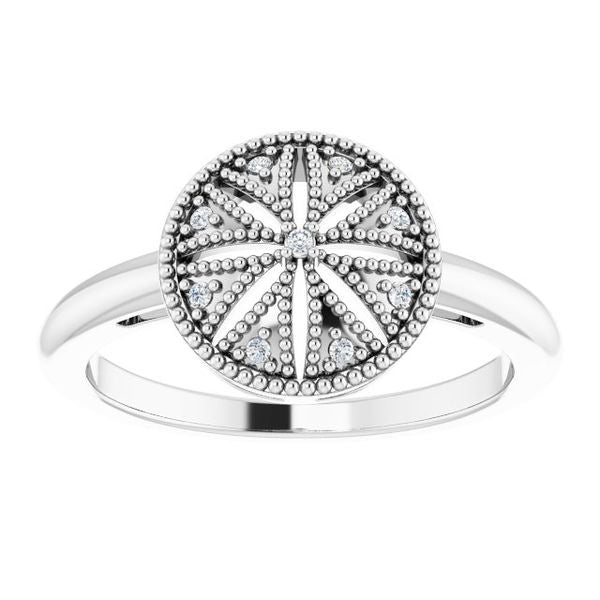 Granulated Filigree Ring - Image 3