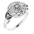 Granulated Filigree Ring