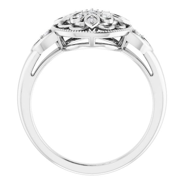 Granulated Filigree Ring - Image 2