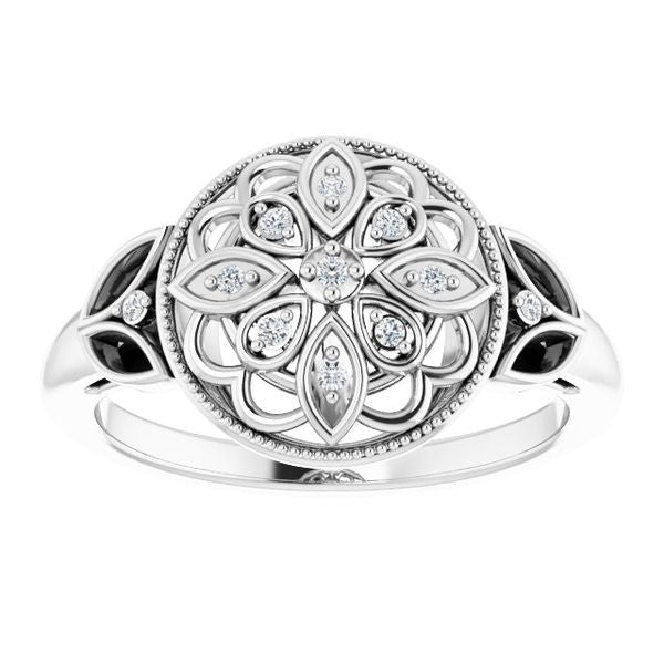 Granulated Filigree Ring - Image 3