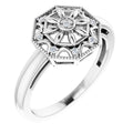 Granulated Filigree Ring