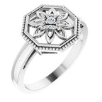 Granulated Filigree Ring