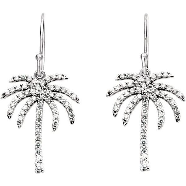 Palm Tree Earrings - Image 2