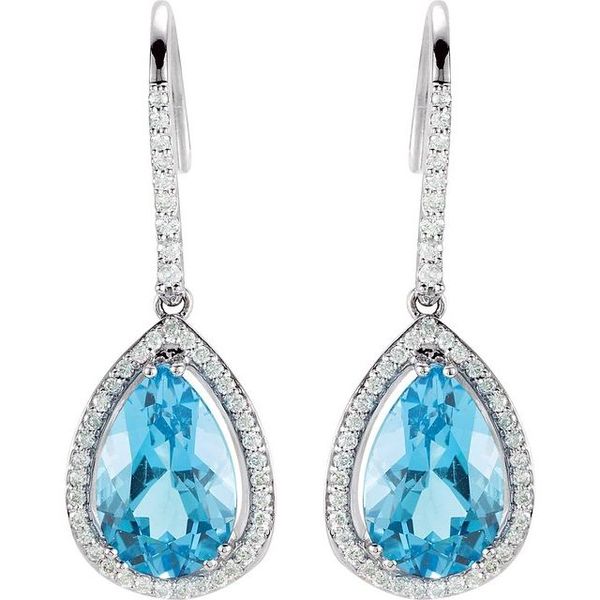 Halo-Style Earrings - Image 2