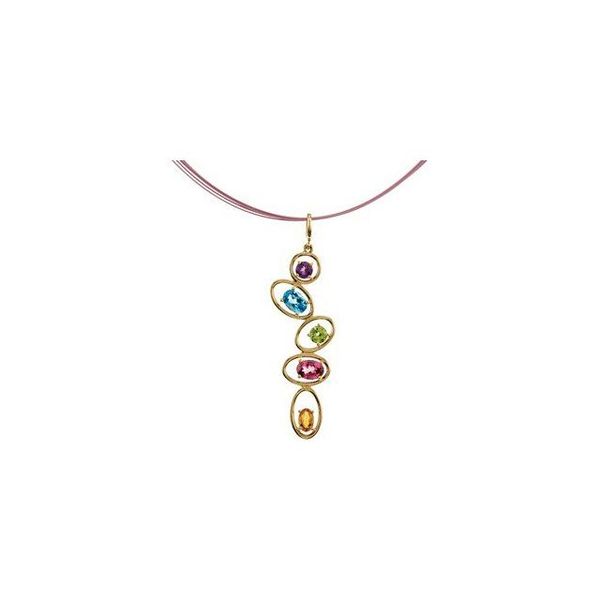 Multi-Gemstone Pendant