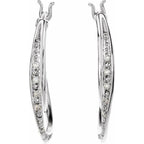 Accented Hoop Earrings - Image 2