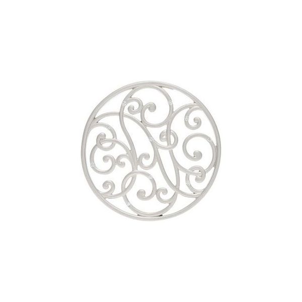 Scroll Circle Pendant