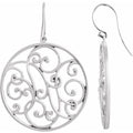 Filigree Scroll Earrings
