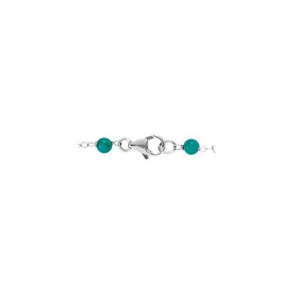 Accented Pearl Station Bracelet - Image 2