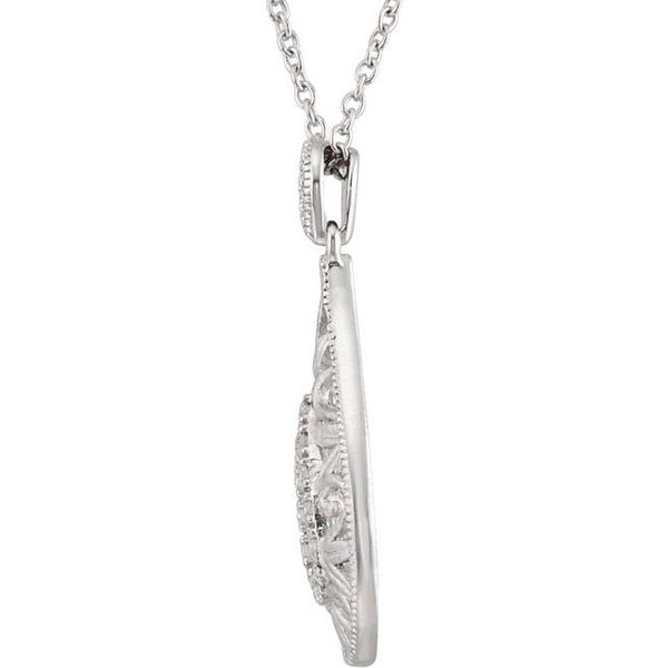 Accented Filigree Necklace - Image 2