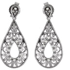 Accented Filigree Earrings - Image 2