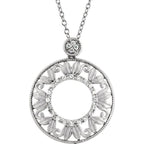 Accented Circle Necklace