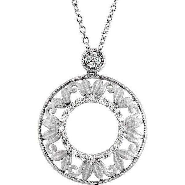 Accented Circle Necklace