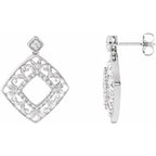 Accented Filigree Earrings