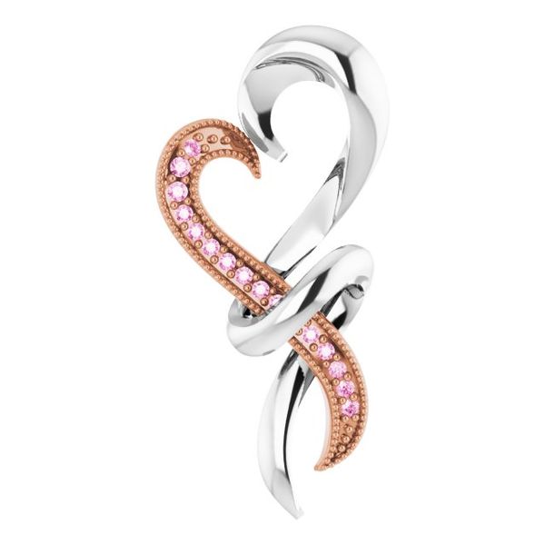 Accented Heart Pendant