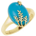 Leaf Design Ring