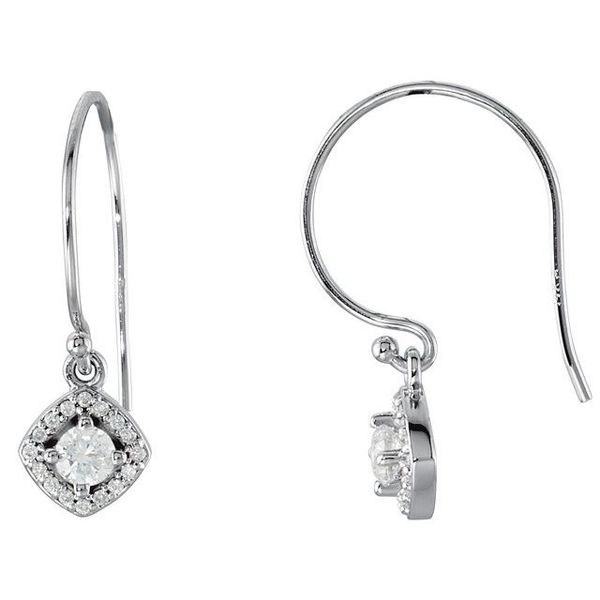 Halo-Style Earrings