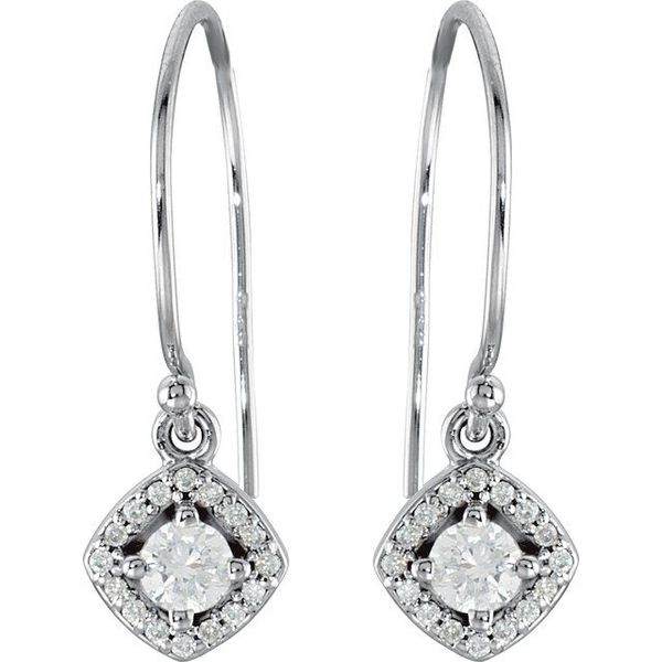 Halo-Style Earrings - Image 2