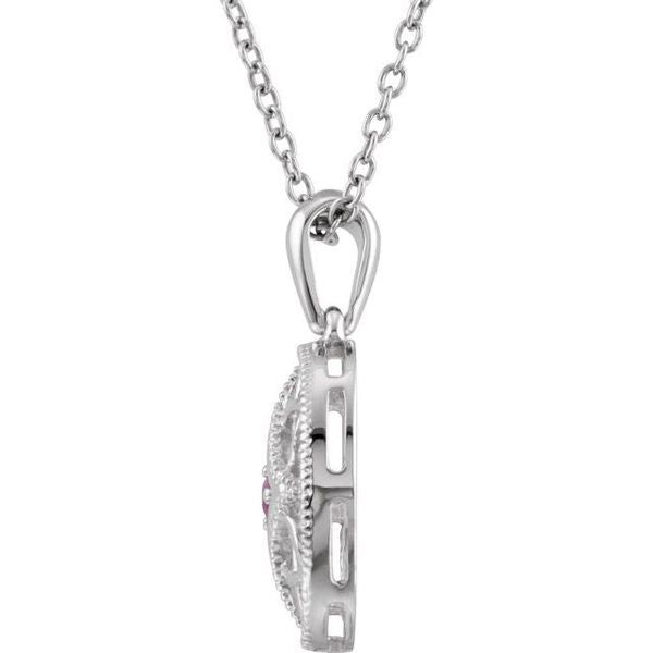 Accented Vintage-Style Necklace - Image 2