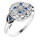 Granulated Filigree Ring