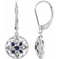 Accented Filigree Earrings