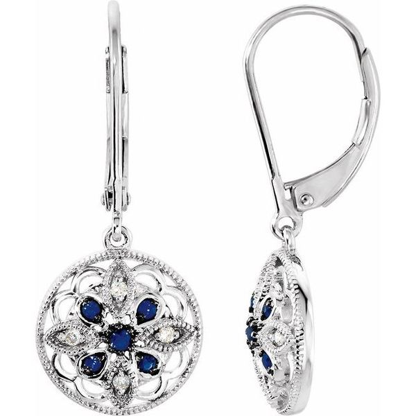 Accented Filigree Earrings