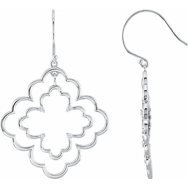 Accented Dangle Earrings