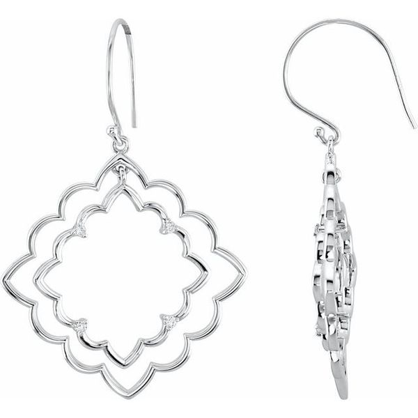 Accented Dangle Earrings